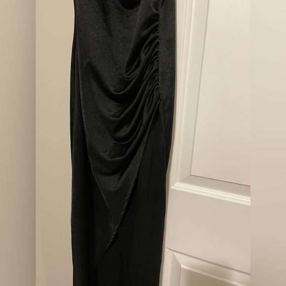 Black stretchy bodycon dress size S - Picture 4 of 4